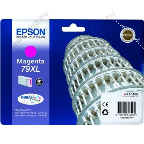 Epson tintapatron C13T79034010 bíbor 2000 oldal