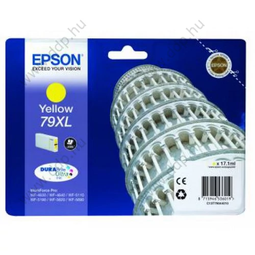 Epson tintapatron C13T79044010 sárga 2000 oldal