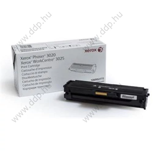 Xerox lézertoner 106R02773 fekete 1500 oldal