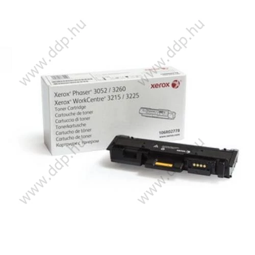 Xerox lézertoner 106R02778 fekete 3000 oldal