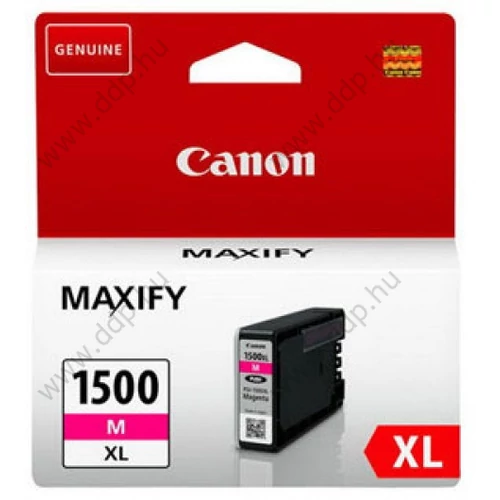 Canon tintapatron PGI-1500XL bíbor 900 oldal