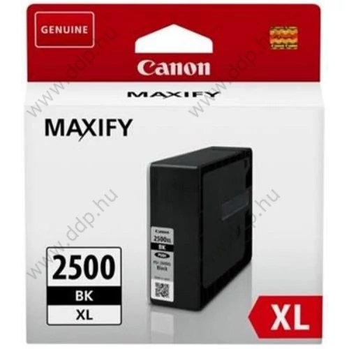 Canon tintapatron PGI-2500XL fekete 2500 oldal -PGI-2500XL Bk-