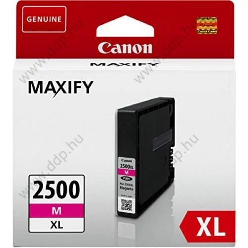 Canon tintapatron PGI-2500XL bíbor 1500 oldal -PGI-2500XL M-