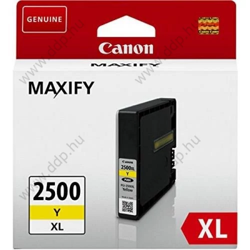 Canon tintapatron PGI-2500XL sárga 1500 oldal -PGI-2500XL Y-