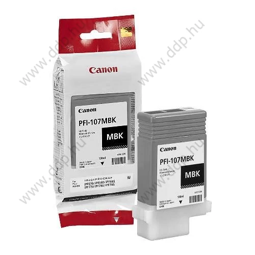Canon tintapatron PFI-107 matt fekete -6704B001AA-