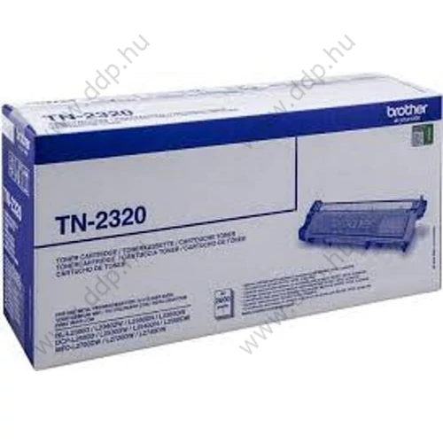Brother lézertoner TN2320 fekete 2600 oldal