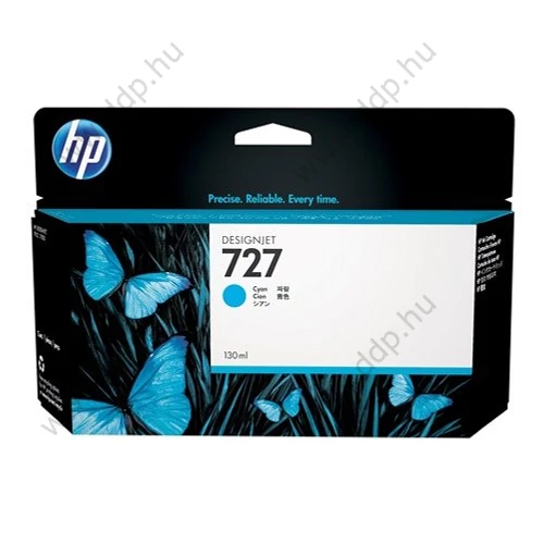 HP tintapatron B3P19A No.727 kék 130ml