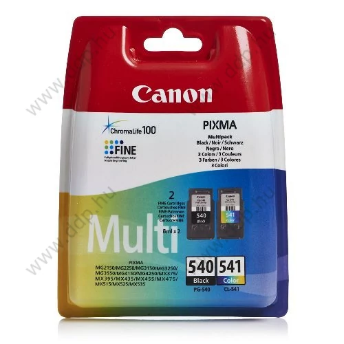 Canon tintapatron PG-540+CL541 szett (fekete+színes)
