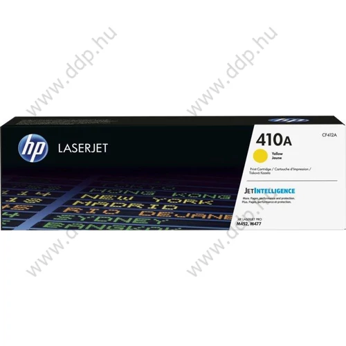 HP lézertoner CF412A No.410A sárga 2300 oldal