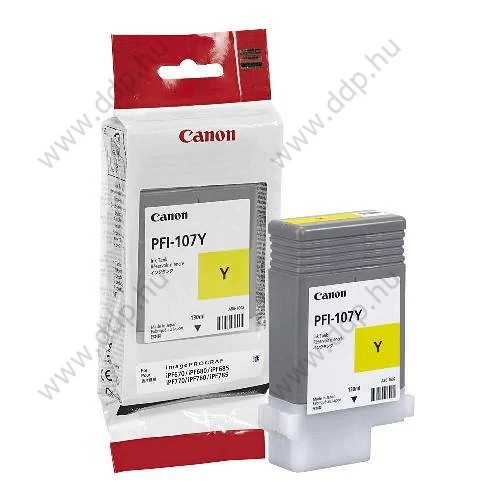 Canon tintapatron PFI-107 sárga -6708B001AA-