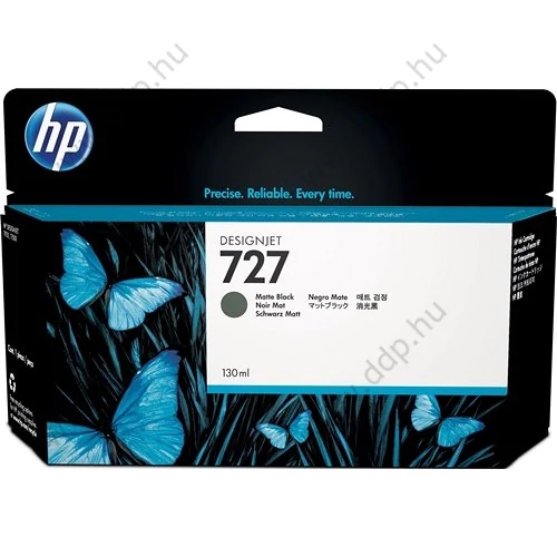 HP tintapatron B3P22A No.727 matt fekete 130ml