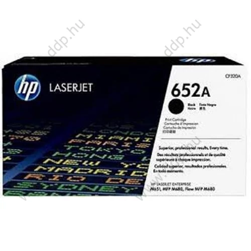 HP lézertoner CF320A No.652A fekete 11500 oldal