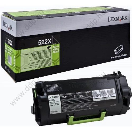 Lexmark lézertoner 52D2X00 fekete 45000 oldal
