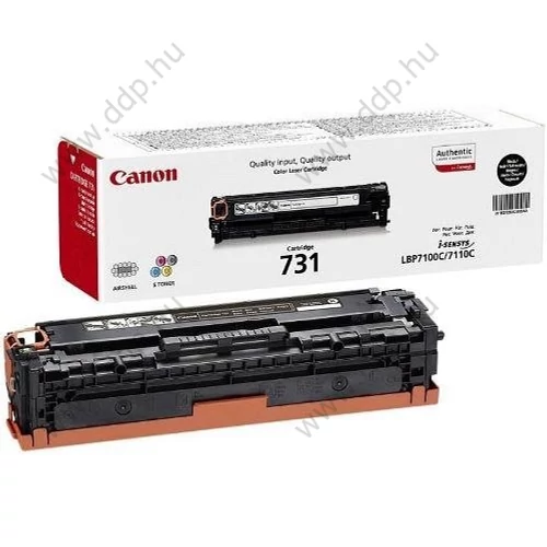 Canon Lézertoner CRG-731 fekete 1400 oldal