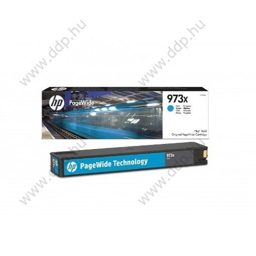 HP tintapatron F6T81AE No.973XL kék 7000 oldal