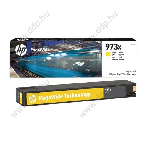 HP tintapatron F6T83AE No.973XL sárga 7000 oldal