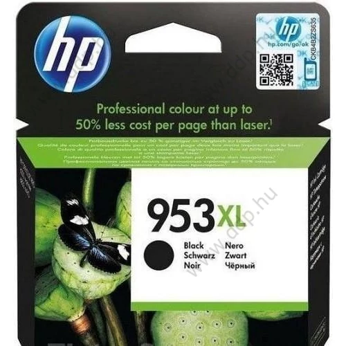 HP tintapatron L0S70AE No.953XL fekete 2000 oldal