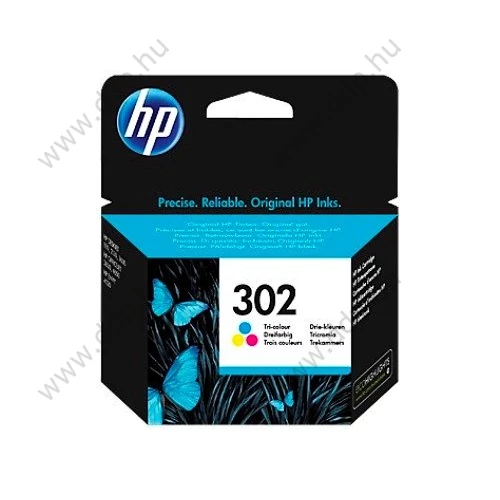 HP tintapatron F6U65AE No.302 színes 150 oldal