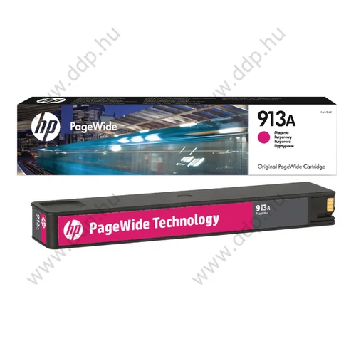 HP tintapatron F6T78AE No.913 bíbor 3000 oldal
