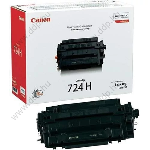 Canon lézertoner CRG-724H fekete 12000 oldal