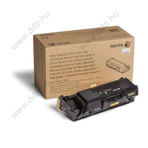 Xerox lézertoner 106R03621 fekete 8500 oldal