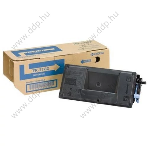 Kyocera lézertoner TK-3160 fekete 12500 oldal