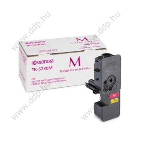 Kyocera Lézertoner TK-5230 bíbor 2200 oldal