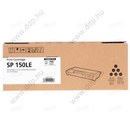 Ricoh lézertoner SP150LE fekete 700 oldal 407971
