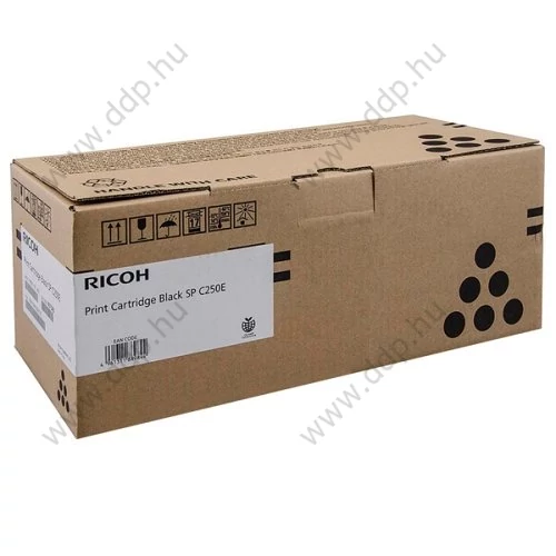 Ricoh lézertoner SPC250E fekete 2000 oldal 407543