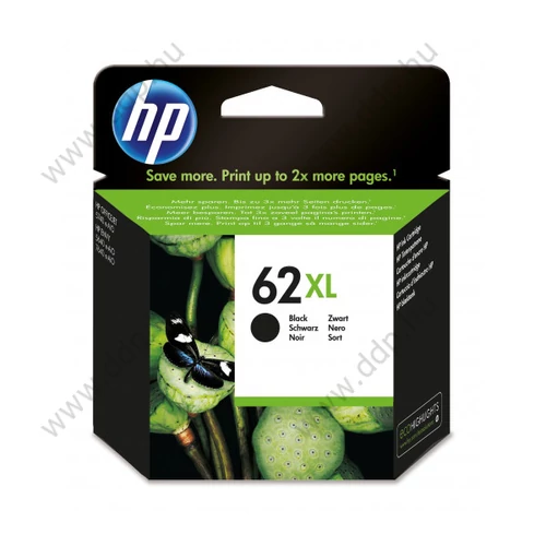 HP tintapatron C2P05AE NO.62XL fekete