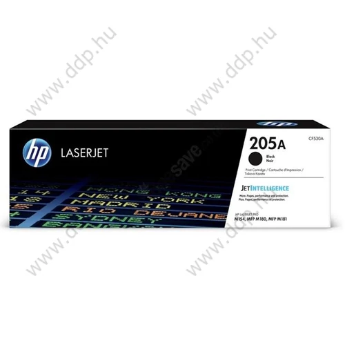 HP lézertoner CF530A No.205A fekete 1100 oldal