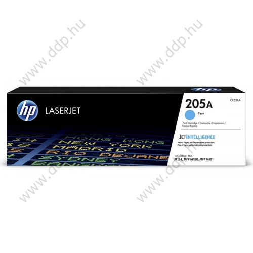 HP lézertoner CF531A No.205A kék 900 oldal