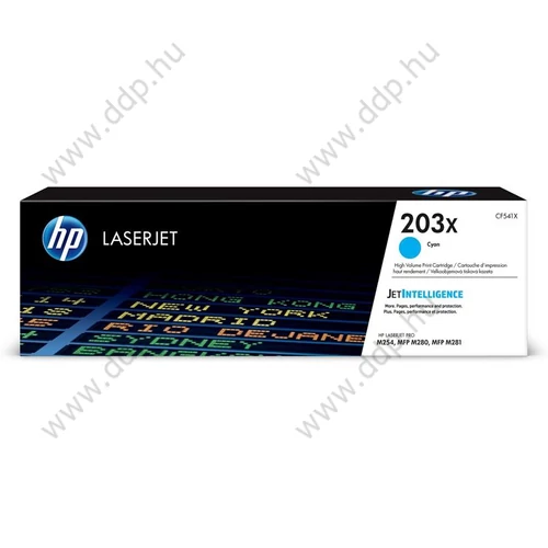 HP lézertoner CF541X No.203X kék 2500 oldal