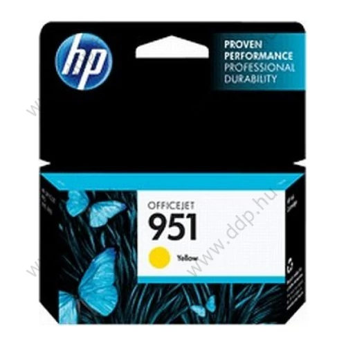HP tintapatron CN052AE No.951 sárga 700 oldal