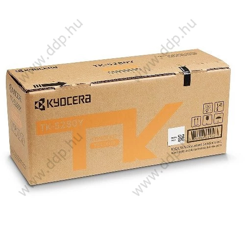 Kyocera lézertoner TK-5280 sárga 11000 oldal