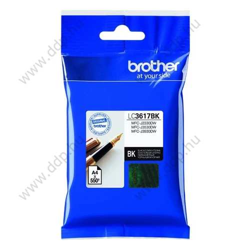 Brother tintapatron LC3617BK fekete