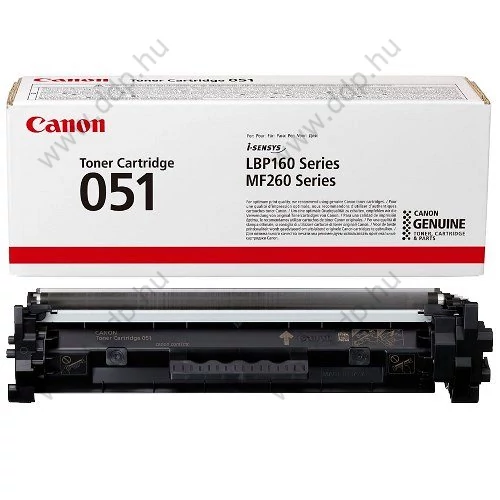 Canon lézertoner CRG-051 fekete 1700 oldal