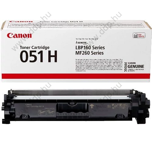Canon lézertoner CRG-051H fekete 4100 oldal