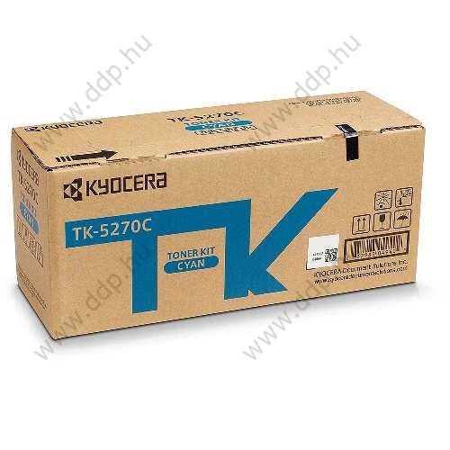 Kyocera Lézertoner TK-5270 kék 6000 oldal