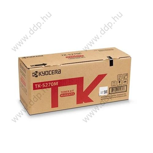 Kyocera Lézertoner TK-5270 bíbor 6000 oldal