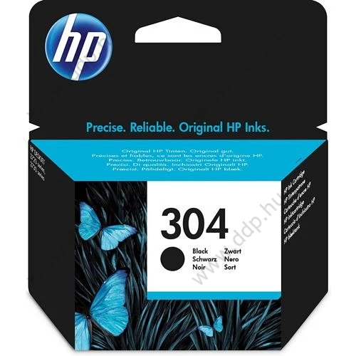 HP tintapatron N9K06AE No.304 fekete 120 oldal