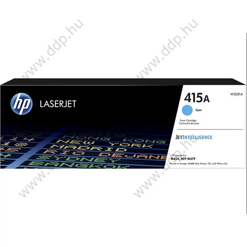 HP lézertoner W2031A NO.415A kék 2100 oldal