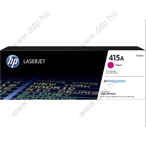 HP lézertoner W2033A NO.415A bíbor 2100 oldal