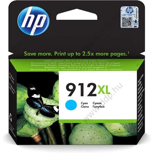 HP tintapatron 3YL81AE No.912XL kék 825 oldal