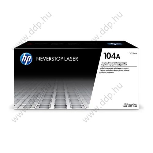 HP Drum dobegység W1104A No.104A fekete 20000 oldal