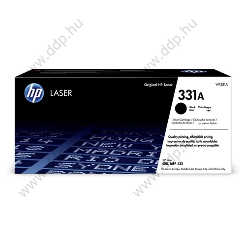 HP lézertoner W1331A No.331A fekete 5000 oldal
