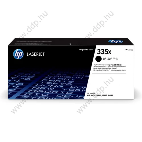 HP lézertoner W1335X No.335X fekete 13700 oldal