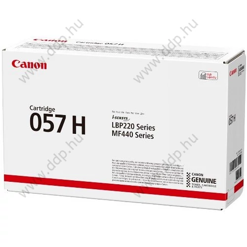 Canon lézertoner CRG-057H fekete 10000 oldal