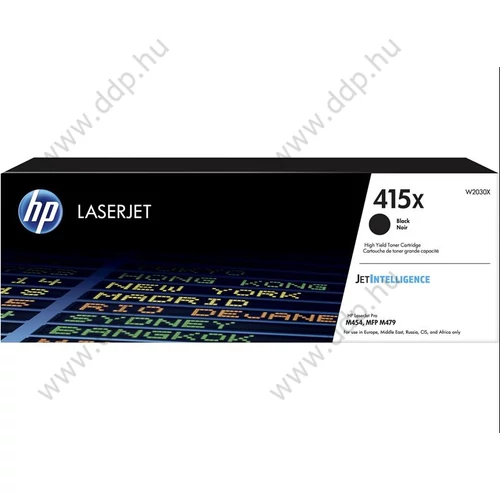 HP lézertoner W2030X No. 415X fekete 7500 oldal