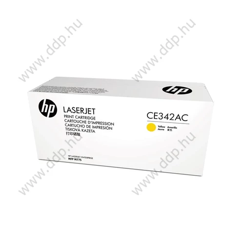 HP lézertoner CE342AC NO.651A sárga 16000 oldal